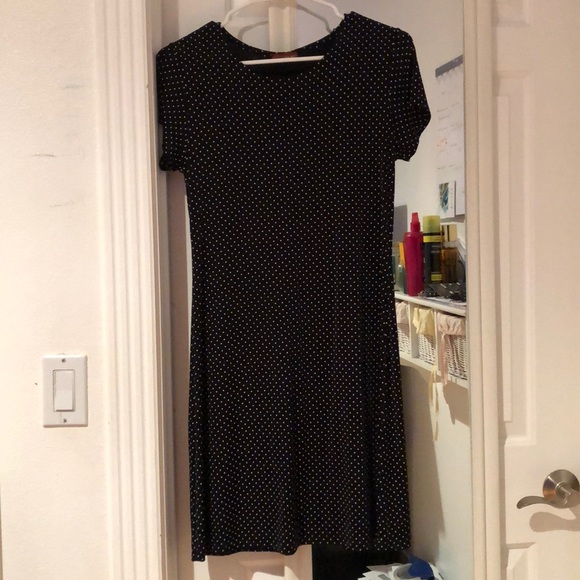 Black and white polka dot dress - Picture 4 of 4